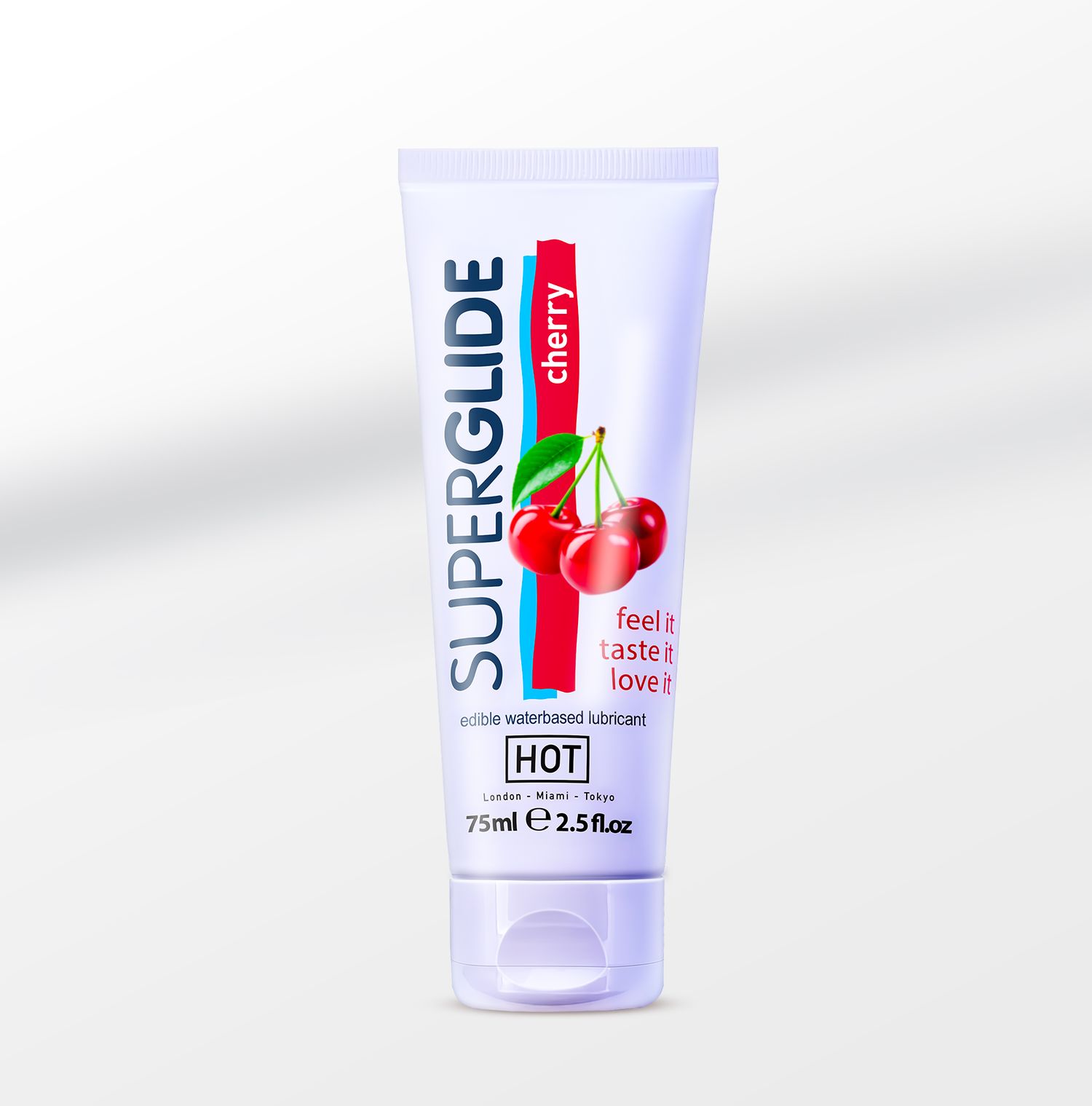 SUPERGLIDE Cherry - edible lubricant - 2.5fl.oz