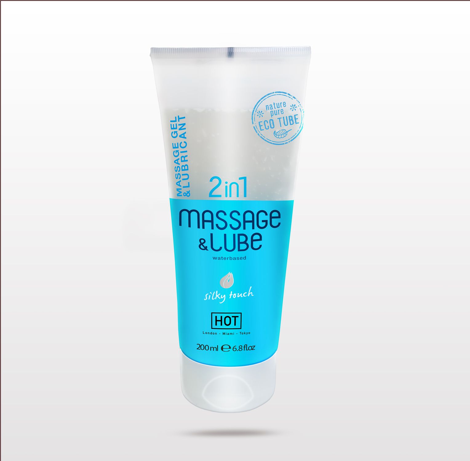 2in1 Massage & Gleitgel - Silky touch - Gleitmittel auf Wasserbasis - 200ml